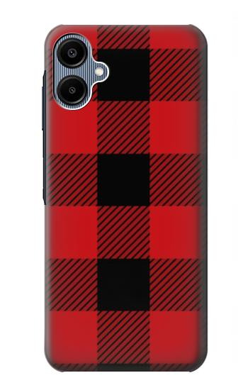 S2931 Red Buffalo Check Pattern Case For Samsung Galaxy A06