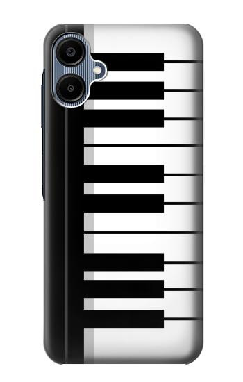 S3078 Black and White Piano Keyboard Case For Samsung Galaxy A06