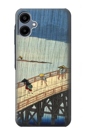 S3347 Utagawa Hiroshige Sudden shower Case For Samsung Galaxy A06