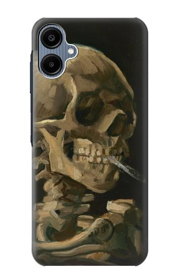 S3358 Vincent Van Gogh Skeleton Cigarette Case For Samsung Galaxy A06