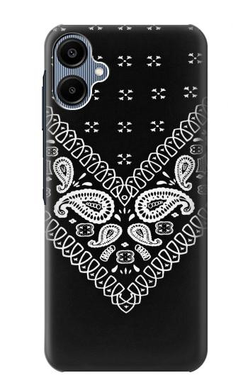 S3363 Bandana Black Pattern Case For Samsung Galaxy A06