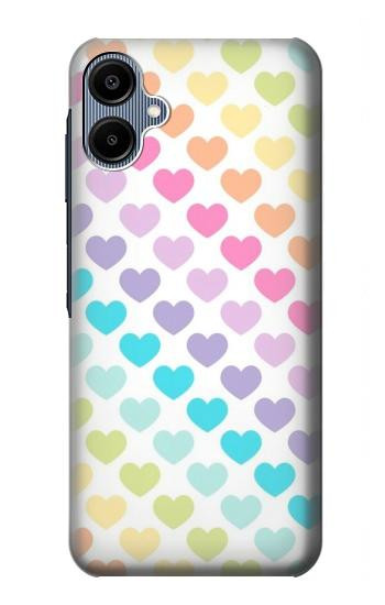 S3499 Colorful Heart Pattern Case For Samsung Galaxy A06