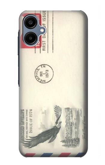 S3551 Vintage Airmail Envelope Art Case For Samsung Galaxy A06