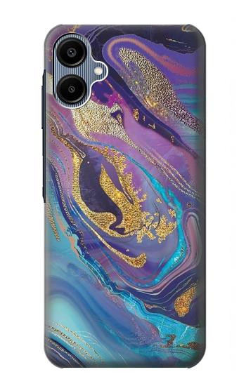 S3676 Colorful Abstract Marble Stone Case For Samsung Galaxy A06