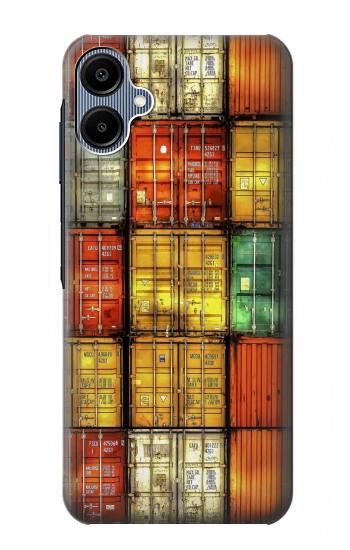 S3861 Colorful Container Block Case For Samsung Galaxy A06