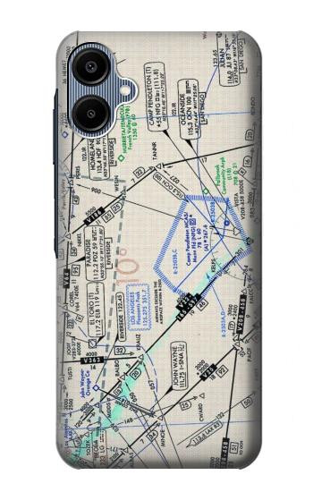 S3882 Flying Enroute Chart Case For Samsung Galaxy A06