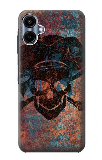 S3895 Pirate Skull Metal Case For Samsung Galaxy A06