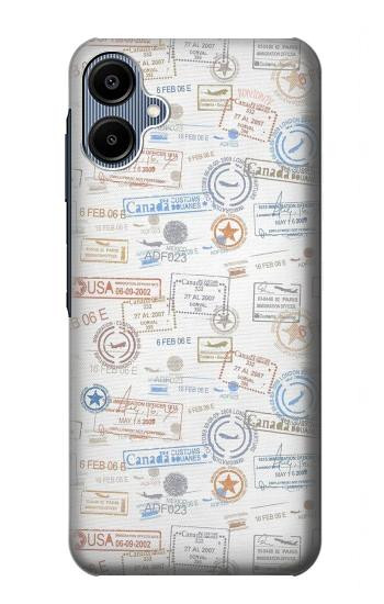 S3903 Travel Stamps Case For Samsung Galaxy A06