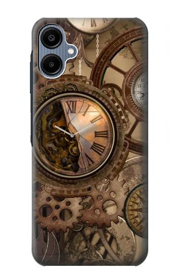 S3927 Compass Clock Gage Steampunk Case For Samsung Galaxy A06