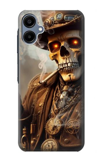 S3949 Steampunk Skull Smoking Case For Samsung Galaxy A06
