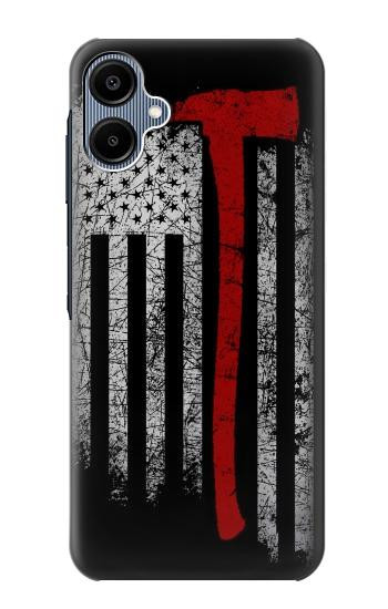 S3958 Firefighter Axe Flag Case For Samsung Galaxy A06