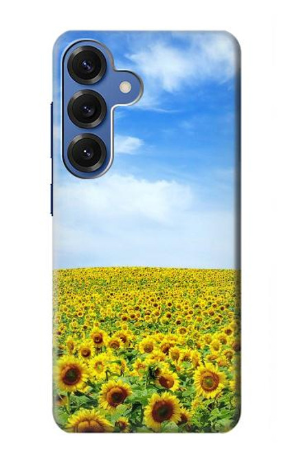 S0232 Sunflower Case For Samsung Galaxy S25