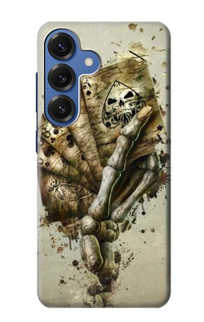 S0550 Skull Card Poker Case For Samsung Galaxy S25