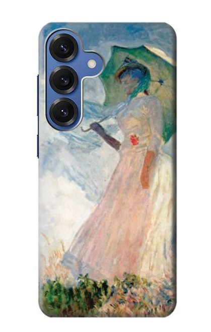 S0998 Claude Monet Woman with a Parasol Case For Samsung Galaxy S25