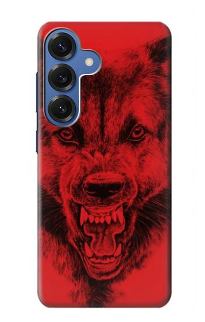 S1090 Red Wolf Case For Samsung Galaxy S25