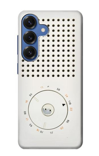S1857 Retro Transistor Radio Case For Samsung Galaxy S25