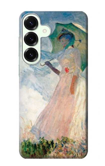 S0998 Claude Monet Woman with a Parasol Case For Samsung Galaxy S25 Plus