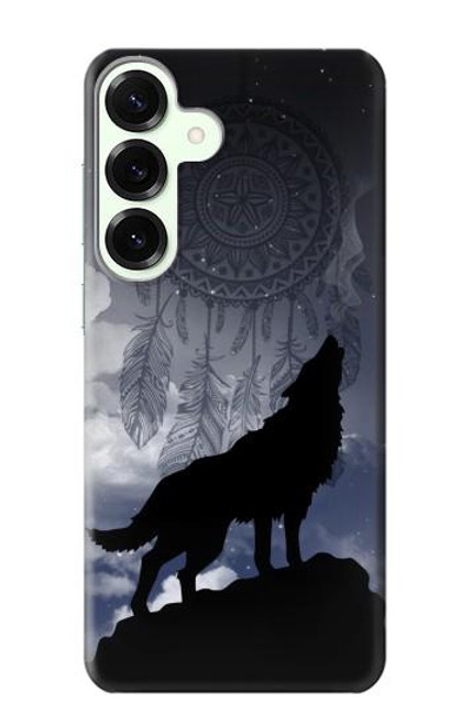 S3011 Dream Catcher Wolf Howling Case For Samsung Galaxy S25 Plus