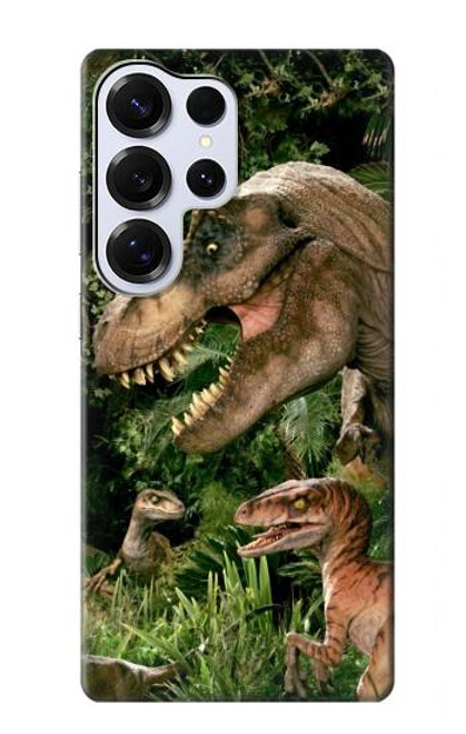 S1452 Trex Raptor Dinosaur Case For Samsung Galaxy S25 Ultra