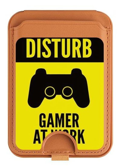 S3515 Gamer Work Magnetic Card Holder Wallet Stand with MagSafe for iPhone 16 15 14 13 Pro Max