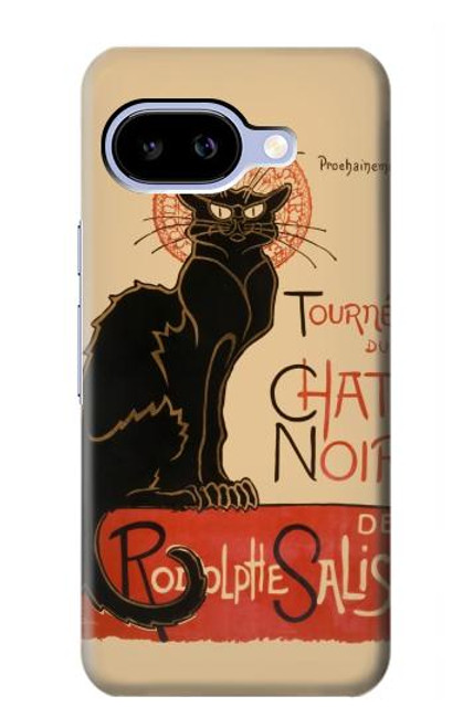 S2739 Chat Noir Black Cat Vintage Case For Google Pixel 9a