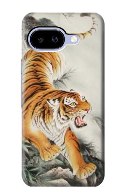 S2751 Chinese Tiger Brush Painting Case For Google Pixel 9a