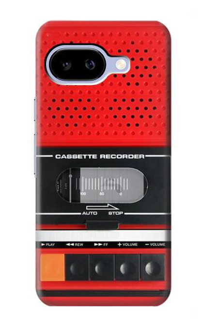 S3204 Red Cassette Recorder Graphic Case For Google Pixel 9a
