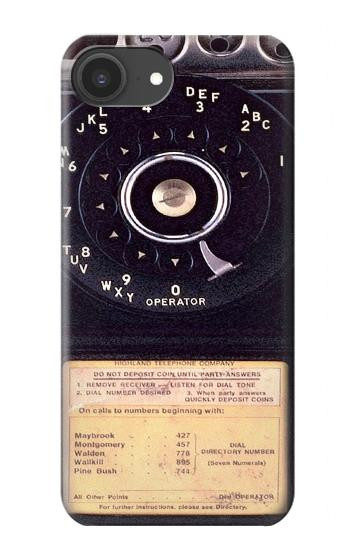 S0086 Payphone Vintage Case For iPhone 16e, 17e