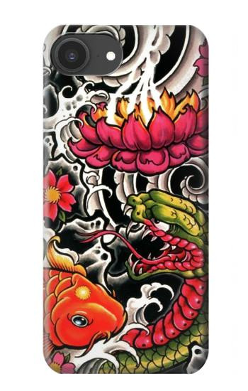 S0605 Yakuza Tattoo Case For iPhone 16e, 17e