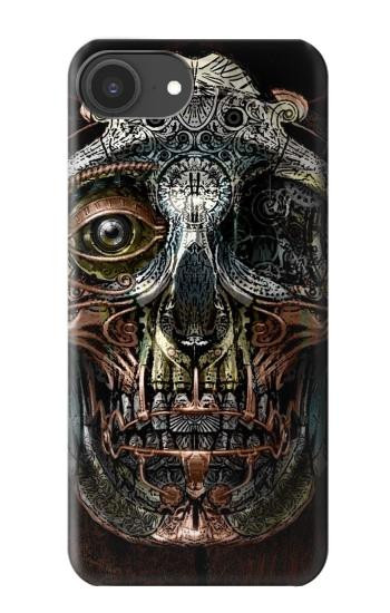 S1685 Steampunk Skull Head Case For iPhone 16e, 17e