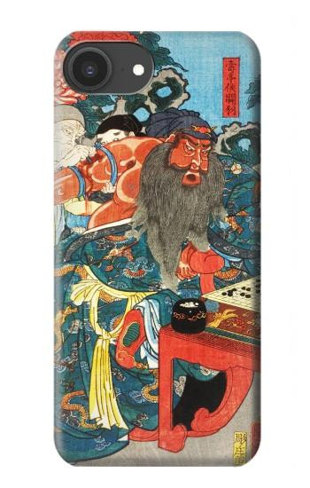 S1826 Utagawa Kuniyoshi Guan Yu Case For iPhone 16e, 17e