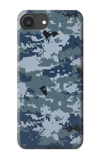 S2346 Navy Camo Camouflage Graphic Case For iPhone 16e, 17e
