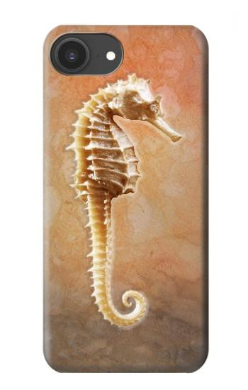 S2674 Seahorse Skeleton Fossil Case For iPhone 16e
