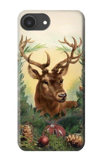 S2841 Vintage Reindeer Christmas Case For iPhone 16e, 17e