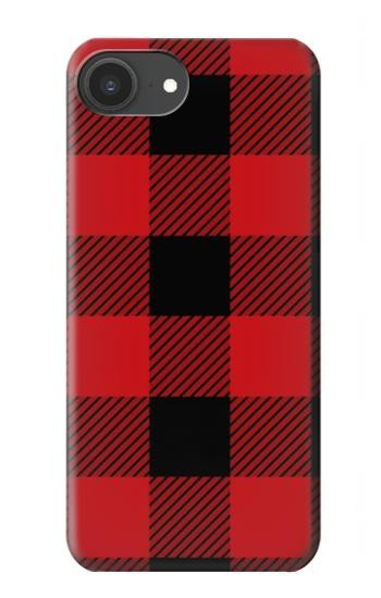 S2931 Red Buffalo Check Pattern Case For iPhone 16e, 17e
