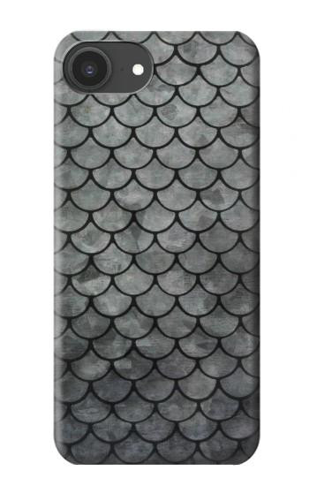 S2950 Silver Fish Scale Case For iPhone 16e, 17e