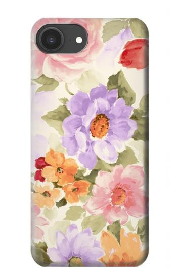 S3035 Sweet Flower Painting Case For iPhone 16e, 17e