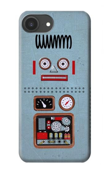 S3040 Retro Robot Toy Case For iPhone 16e, 17e