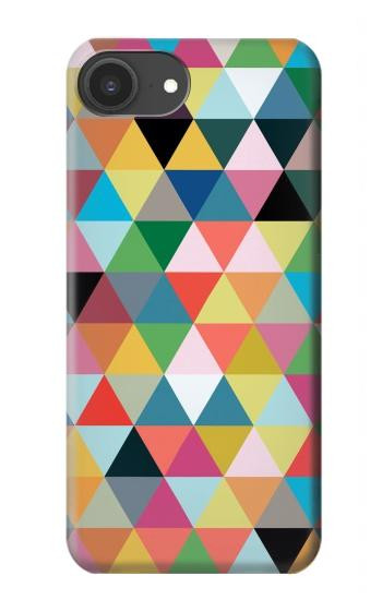 S3049 Triangles Vibrant Colors Case For iPhone 16e, 17e