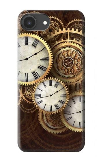 S3172 Gold Clock Live Case For iPhone 16e