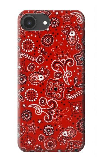 S3354 Red Classic Bandana Case For iPhone 16e