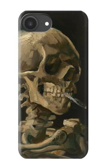 S3358 Vincent Van Gogh Skeleton Cigarette Case For iPhone 16e, 17e