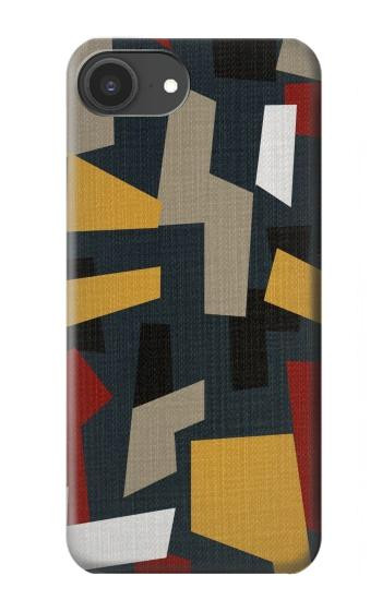 S3386 Abstract Fabric Texture Case For iPhone 16e, 17e