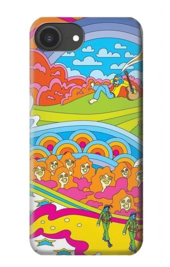 S3407 Hippie Art Case For iPhone 16e