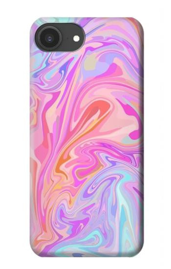 S3444 Digital Art Colorful Liquid Case For iPhone 16e, 17e