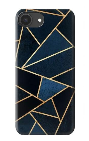 S3479 Navy Blue Graphic Art Case For iPhone 16e