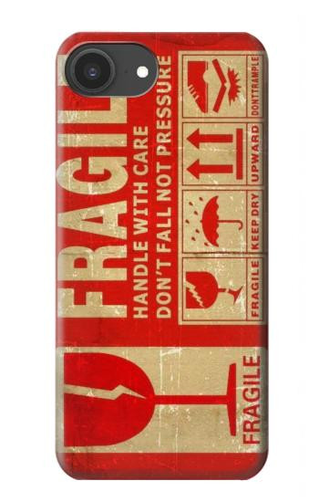S3552 Vintage Fragile Label Art Case For iPhone 16e, 17e