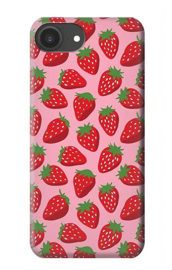 S3719 Strawberry Pattern Case For iPhone 16e