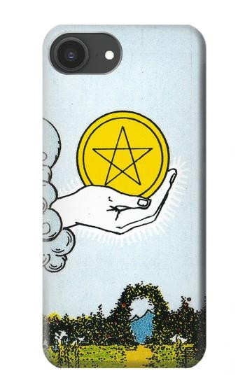 S3722 Tarot Card Ace of Pentacles Coins Case For iPhone 16e