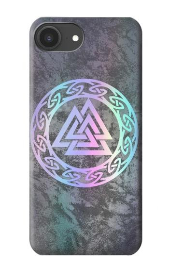S3833 Valknut Odin Wotans Knot Hrungnir Heart Case For iPhone 16e